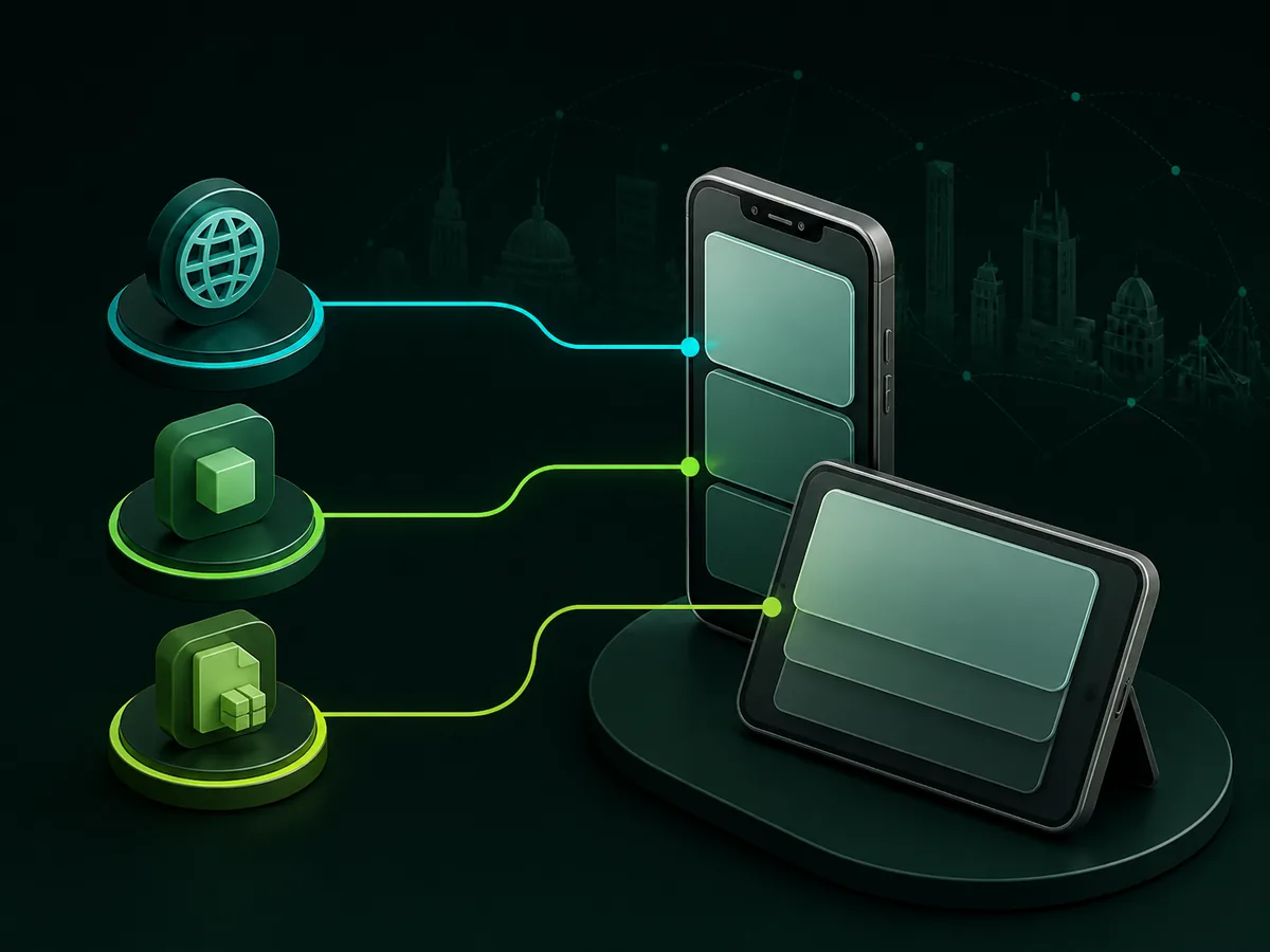 মোবাইল ওয়েব, App ও APK পথের তথ্যচিত্র